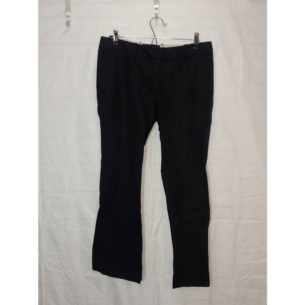 H & M Women's Size 10 Black Linen Blend Pants